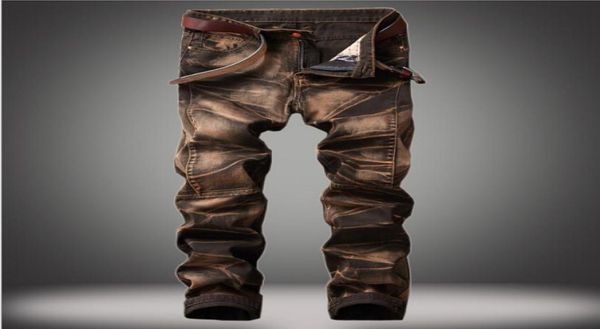 men vintage straight jeans fashion trendy light wash long pants spring autumn winter clothing trousers7608505, Blue
men vintage straight jeans fashion trendy light wash long pants spring autumn winter clothing trousers7608505, Blue