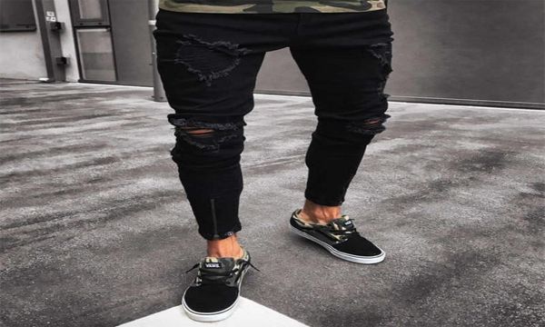 mens cool designer brand black jeans skinny ripped destroyed stretch slim fit hop pants with holes for men 2109224023909, Blue
mens cool designer brand black jeans skinny ripped destroyed stretch slim fit hop pants with holes for men 2109224023909, Blue