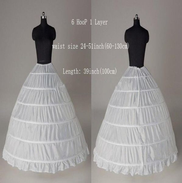 2020 white 6 hoop slirt under wedding dresses puffy ball gowns crinoline petticoats bridal wedding accessories6151955
2020 white 6 hoop slirt under wedding dresses puffy ball gowns crinoline petticoats bridal wedding accessories6151955