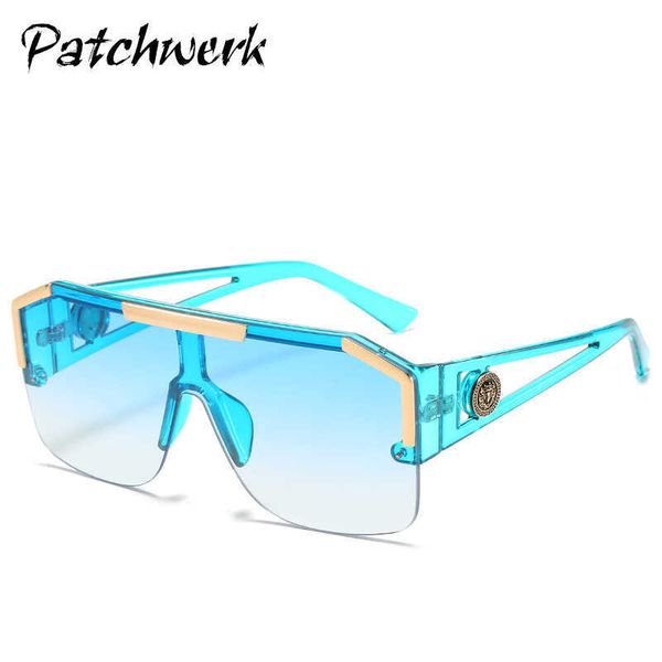 new fashion large frame integrated glasses trend sports style transparent colorful sunglasses, White;black
new fashion large frame integrated glasses trend sports style transparent colorful sunglasses, White;black