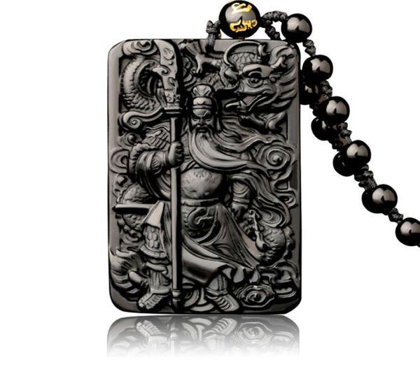 natural obsidian pendant with beads chain dragon guan gong guan yu hold broadsword knight pendant necklace for menwomen jewelry 23480198, Silver
natural obsidian pendant with beads chain dragon guan gong guan yu hold broadsword knight pendant necklace for menwomen jewelry 23480198, Silver