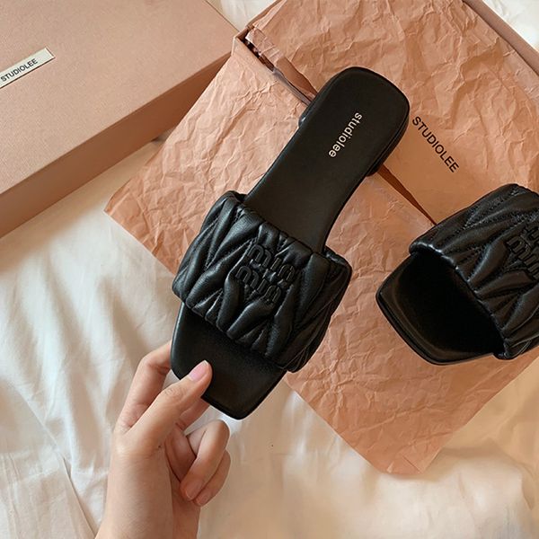 slippers square toe flat slippers for women casual soft sole ladies slides comfortable females shoes outdoor zapatos de mujer 230713, Black
slippers square toe flat slippers for women casual soft sole ladies slides comfortable females shoes outdoor zapatos de mujer 230713, Black