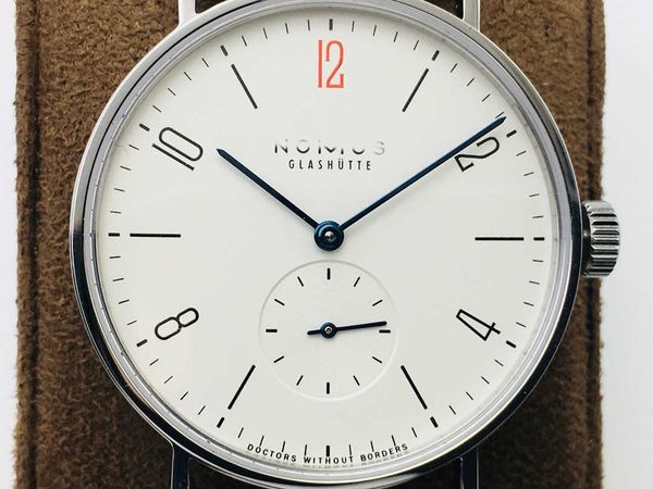 designer elegant women wrist watch superb nomos watches cvy9 high-end quality mechanical movement uhr white dial back transparency with box, Slivery;brown
designer elegant women wrist watch superb nomos watches cvy9 high-end quality mechanical movement uhr white dial back transparency with box, Slivery;brown