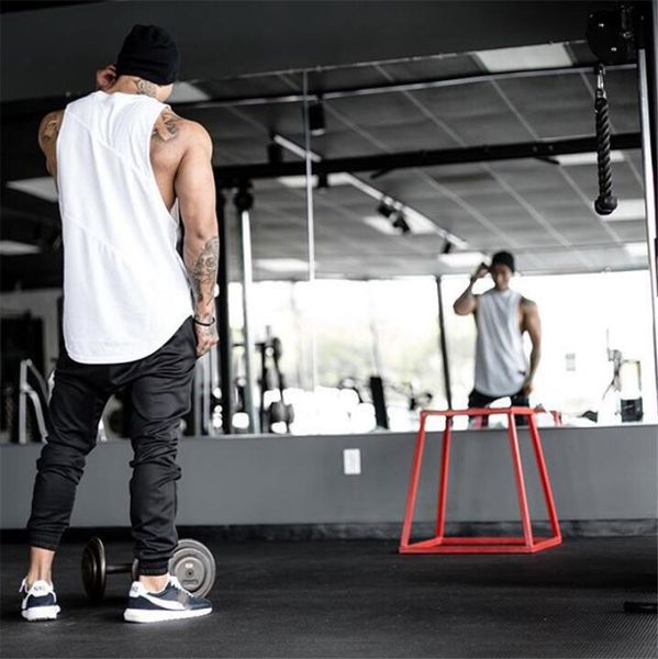 mens tank muscleguys blank gyms stringer men bodybuilding clothing fitness sleeveless vests cotton singlets muscle 230713, White;black
mens tank muscleguys blank gyms stringer men bodybuilding clothing fitness sleeveless vests cotton singlets muscle 230713, White;black