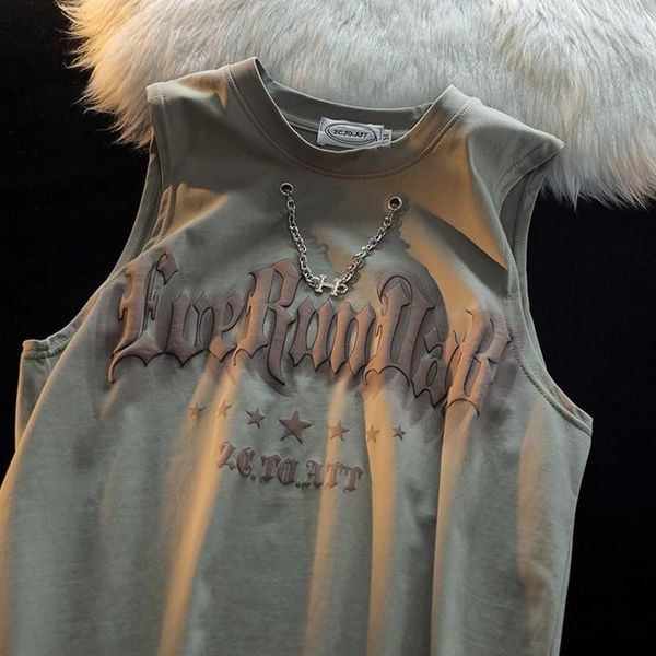 mens tank american street hip hop men summer fashion brand sleeveless short sleeve design sense youth ruffian jacket 230713, White;black
mens tank american street hip hop men summer fashion brand sleeveless short sleeve design sense youth ruffian jacket 230713, White;black