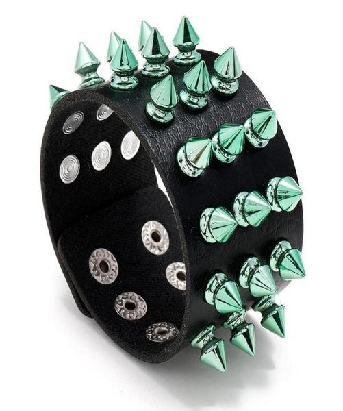 charm bracelets three row cuspidal spikes rivet stud wide cuff pu leather punk gothic rock bracelet men jewelry9034561, Golden;silver
charm bracelets three row cuspidal spikes rivet stud wide cuff pu leather punk gothic rock bracelet men jewelry9034561, Golden;silver