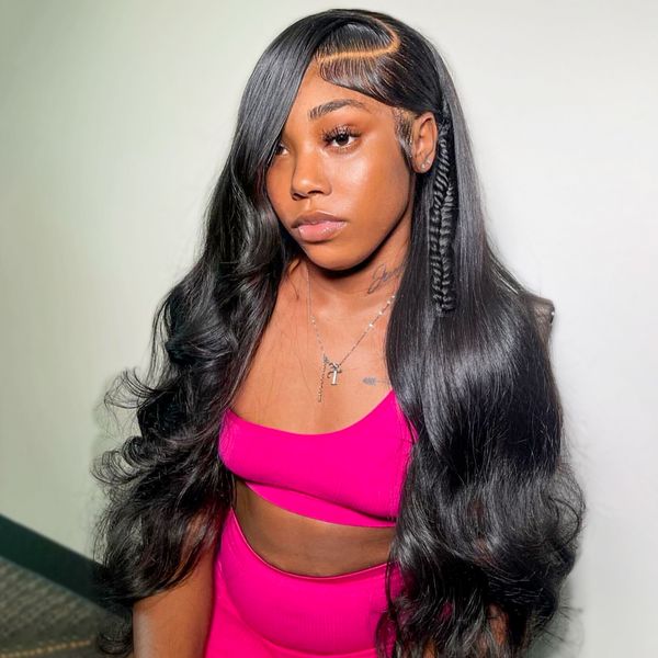 body wave lace front wigs human hair pre plucked 13x4 hd lace frontal wigs human glueless 4x4 lace closure wig, Black;brown
body wave lace front wigs human hair pre plucked 13x4 hd lace frontal wigs human glueless 4x4 lace closure wig, Black;brown