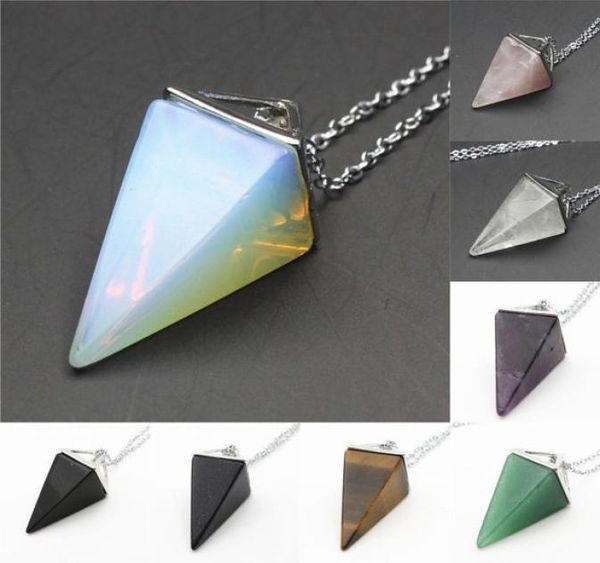 whole lots 9 colors quartz crystal stone point chakra healing gemstone pendant necklace charms opalite amethyst rose quartz ti7673773, Silver
whole lots 9 colors quartz crystal stone point chakra healing gemstone pendant necklace charms opalite amethyst rose quartz ti7673773, Silver