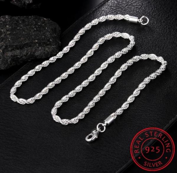 925 sterling silver 1618202224 inch 4mm ed rope chain necklace for women man fashion wedding charm jewelry8344613
925 sterling silver 1618202224 inch 4mm ed rope chain necklace for women man fashion wedding charm jewelry8344613