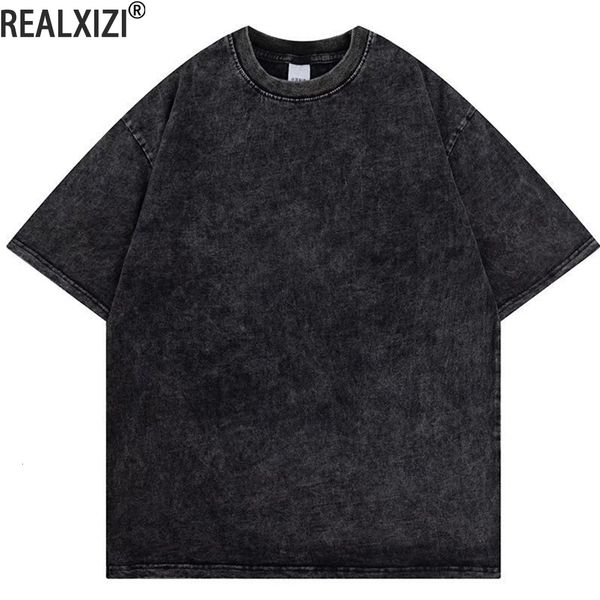 men's t shirts washed old short sleeve solid color 100 cotton summer hiphop vibe wind five point shirt men 230714, White;black
men's t shirts washed old short sleeve solid color 100 cotton summer hiphop vibe wind five point shirt men 230714, White;black
