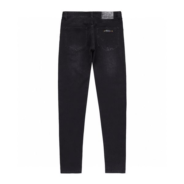 2023 men women designer pant emboss letters denim jeans zipper hems pocket spring summer casual pants black 29-42, Blue
2023 men women designer pant emboss letters denim jeans zipper hems pocket spring summer casual pants black 29-42, Blue