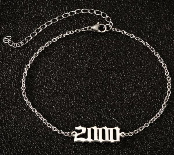he16 number 12000 arabic numerals birthday year anklet leg bracelet stainless steel fashion jewelry for women men gifts5624880, Golden;silver
he16 number 12000 arabic numerals birthday year anklet leg bracelet stainless steel fashion jewelry for women men gifts5624880, Golden;silver