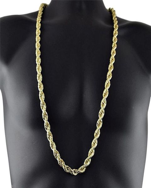 10mm thick 90cm long rope ed chain 24k gold plated hip hop ed heavy necklace for mens6609440, Silver
10mm thick 90cm long rope ed chain 24k gold plated hip hop ed heavy necklace for mens6609440, Silver