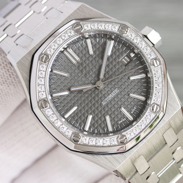 77351 diamonds ladies watch 34mm grey grandetapisserie dial stainless steel cal.3120 selfwinding automatic sapphire crystal luxury womens st, Slivery;brown
77351 diamonds ladies watch 34mm grey grandetapisserie dial stainless steel cal.3120 selfwinding automatic sapphire crystal luxury womens st, Slivery;brown
