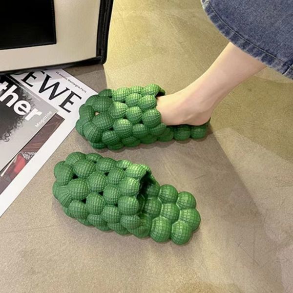slippers fashion soft bubble slippers outdoor eva cool home beach shoes indoor bathroom massage sole sandals for women men 230713, Black
slippers fashion soft bubble slippers outdoor eva cool home beach shoes indoor bathroom massage sole sandals for women men 230713, Black