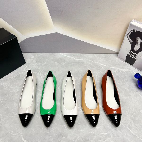 new flat classic ballet shoes star style stitching fashion comfortable single shoes design platform designer factory shoebox, Black
new flat classic ballet shoes star style stitching fashion comfortable single shoes design platform designer factory shoebox, Black