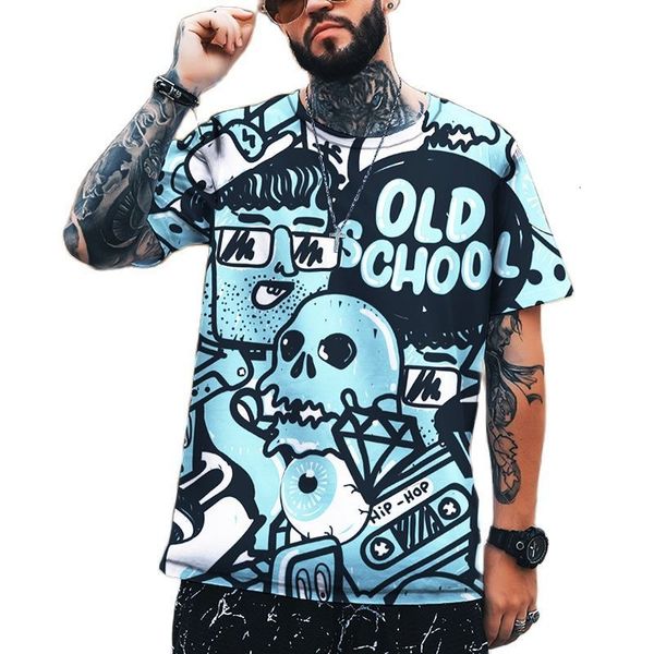 men's t shirts summer men street graffiti tattoo with trend tshirt hip hop skateboard style clothing casual tee round neck short sleeve, White;black
men's t shirts summer men street graffiti tattoo with trend tshirt hip hop skateboard style clothing casual tee round neck short sleeve, White;black