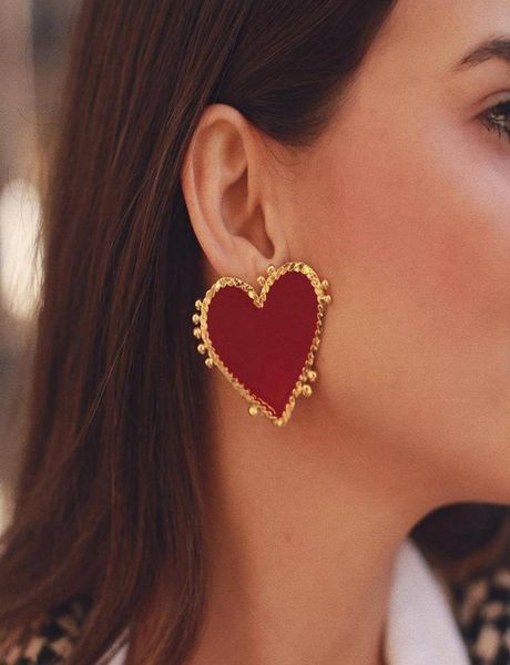 vintage bohemia big red heart earrings for women fashion girl large sweet heart statement earrings party jewelry mix designs7453200, Golden;silver
vintage bohemia big red heart earrings for women fashion girl large sweet heart statement earrings party jewelry mix designs7453200, Golden;silver