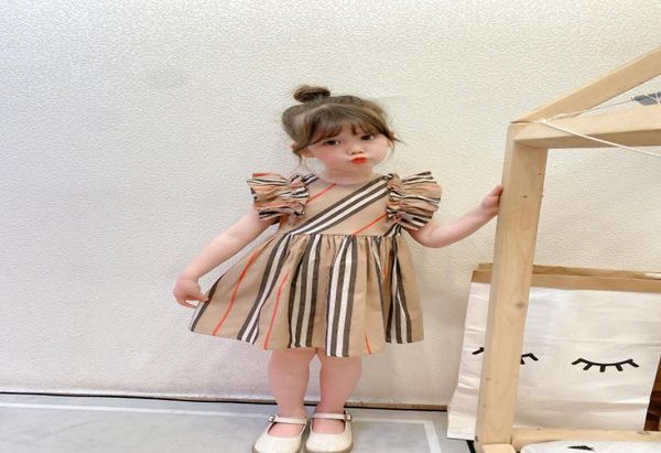 designer children plaid fly sleeve dresses girls ruffle lattice pleated dress summer kids cotton clothing a63909597506, Red;yellow
designer children plaid fly sleeve dresses girls ruffle lattice pleated dress summer kids cotton clothing a63909597506, Red;yellow