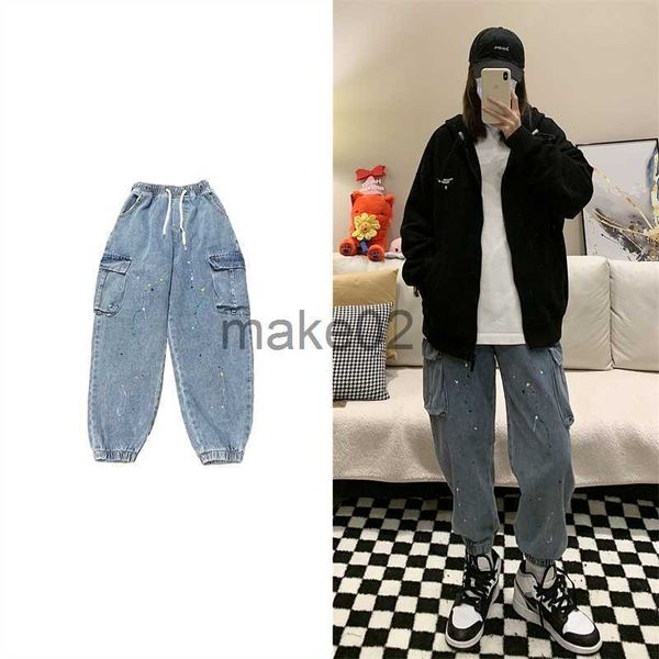 men's jeans 2021 men's baggy homme classic blackblue color jeans paint printing loose casual pants cargo pocket biker denim trouse, Blue
men's jeans 2021 men's baggy homme classic blackblue color jeans paint printing loose casual pants cargo pocket biker denim trouse, Blue