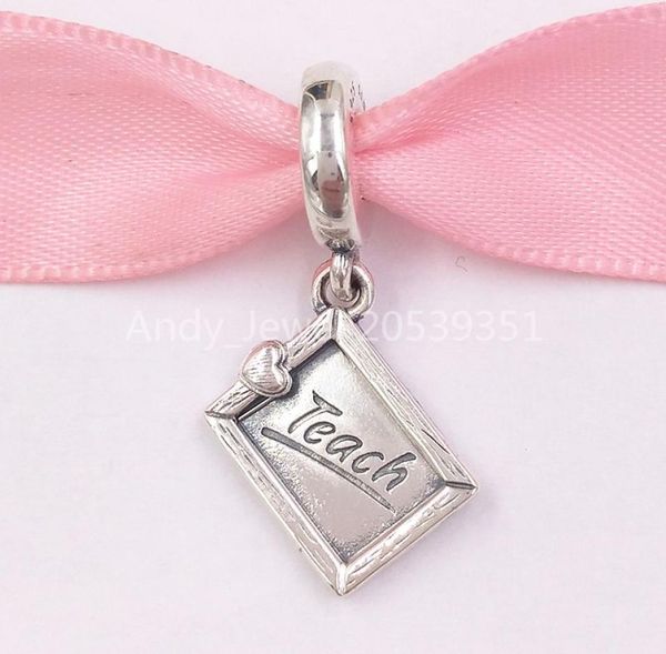 andy jewel authentic 925 sterling silver beads teacher chalkboard dangle charm charms fits european style jewelry bracelets & necklace982446, Black
andy jewel authentic 925 sterling silver beads teacher chalkboard dangle charm charms fits european style jewelry bracelets & necklace982446, Black