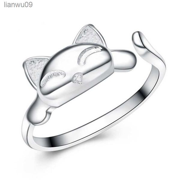 fashion cute fox rings lovely animal funny party finger rings for women 925 sterling silver jewelry fast shipping l230704, Golden;silver
fashion cute fox rings lovely animal funny party finger rings for women 925 sterling silver jewelry fast shipping l230704, Golden;silver