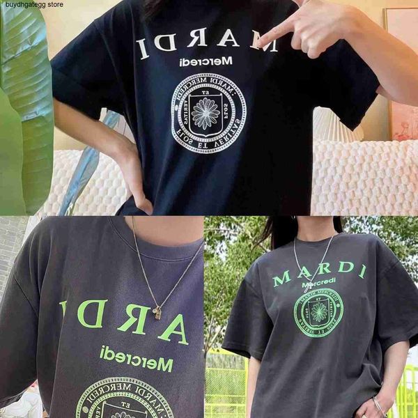 women's t-shirts fashion brand mardi south korean trendy little daisy emblem letter print summer new loose short sleeve couple, White
women's t-shirts fashion brand mardi south korean trendy little daisy emblem letter print summer new loose short sleeve couple, White