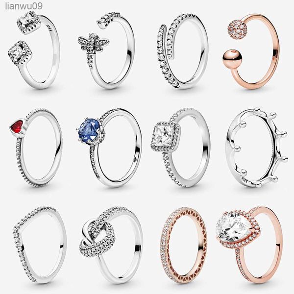 925 sterling silver rings for women original crown heart bone engagement wedding rose gold crystal ring luxury jewelry l230704, Golden;silver
925 sterling silver rings for women original crown heart bone engagement wedding rose gold crystal ring luxury jewelry l230704, Golden;silver
