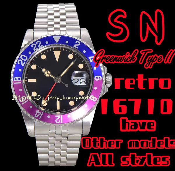sn 16710 retro greenwich type ii gmt luxury men's watch 2836-2 mechanical movement 904l stainless steel 40mm dual time business steel b, Slivery;brown
sn 16710 retro greenwich type ii gmt luxury men's watch 2836-2 mechanical movement 904l stainless steel 40mm dual time business steel b, Slivery;brown