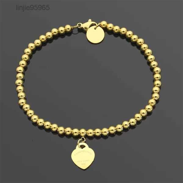 new bead chain charm bracelet brand designer women's jewelry fashion classic stainless steel t bracelets christmas gift 12222, Golden;silver
new bead chain charm bracelet brand designer women's jewelry fashion classic stainless steel t bracelets christmas gift 12222, Golden;silver