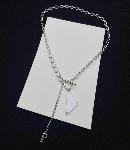 fashion enamel triangle pendant necklaces for women luxurys designers necklaces womens crystal link chains1111371, Silver
fashion enamel triangle pendant necklaces for women luxurys designers necklaces womens crystal link chains1111371, Silver