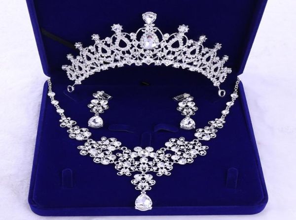 2019 silver crystal flowers bridal jewelry sets rhinestone statement necklace earrings crowns set wedding dress accessories2516023, White
2019 silver crystal flowers bridal jewelry sets rhinestone statement necklace earrings crowns set wedding dress accessories2516023, White