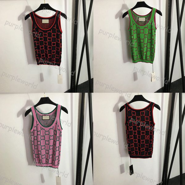 womens t shirt designer sleeveless vest knit t shirt classic letter knit sweater casual blazer 3 colors, White
womens t shirt designer sleeveless vest knit t shirt classic letter knit sweater casual blazer 3 colors, White