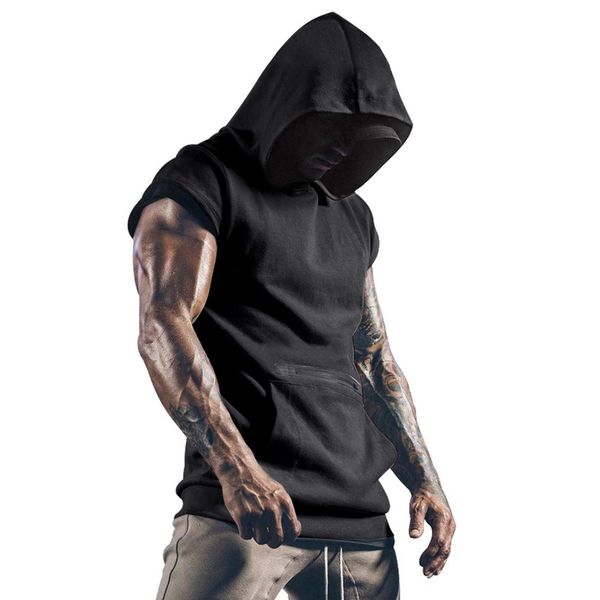 mens tank summer exercise tankhooded tanks gym fitness training male sleeveless tshirts casual solid color vest 230713, White;black
mens tank summer exercise tankhooded tanks gym fitness training male sleeveless tshirts casual solid color vest 230713, White;black