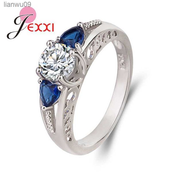 authentic 925 sterling silver blue heart shape shiny crystal promise finger rings for women christmas luxury jewelry accessory l230704, Golden;silver
authentic 925 sterling silver blue heart shape shiny crystal promise finger rings for women christmas luxury jewelry accessory l230704, Golden;silver