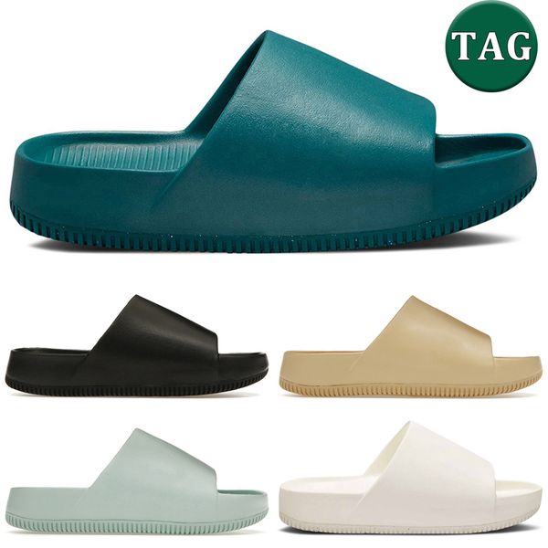 designer calm slide slippers men women black sesame sail geode teal jade ice mens trainers outdoor sports sneakers sliders size 36-45
designer calm slide slippers men women black sesame sail geode teal jade ice mens trainers outdoor sports sneakers sliders size 36-45