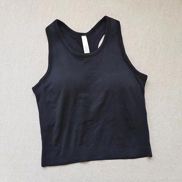 lu yoga vest summer sports fitness with chest pad ribbed gathering i short back women's integrated sleeveless vest t-shirt
lu yoga vest summer sports fitness with chest pad ribbed gathering i short back women's integrated sleeveless vest t-shirt