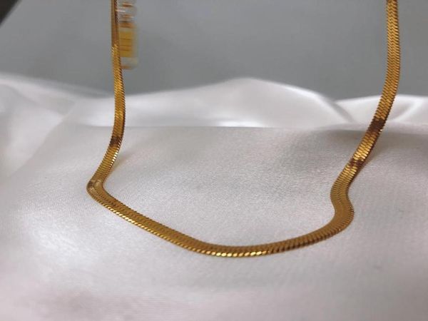 chains stainless steel 3mm herringbone chain choker necklaces for women pvd plating necklace jewelry fashion7553684, Silver
chains stainless steel 3mm herringbone chain choker necklaces for women pvd plating necklace jewelry fashion7553684, Silver