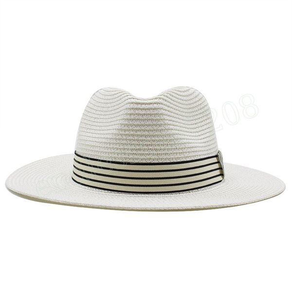 panama hat summer sun cap for women man beach straw hat for men uv protection jazz fedora chapeau femme, Blue;gray
panama hat summer sun cap for women man beach straw hat for men uv protection jazz fedora chapeau femme, Blue;gray