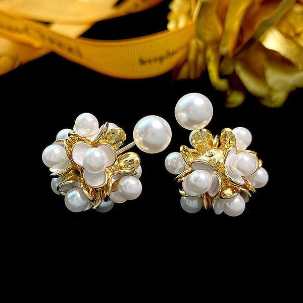 charm white flower light luxury pearl earrings front and rear korean edition personalized small unique design high grade 230630, Golden
charm white flower light luxury pearl earrings front and rear korean edition personalized small unique design high grade 230630, Golden