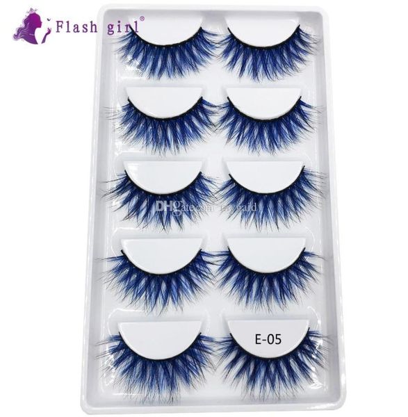 whole 5 pairstray the 16 styles colorful mink eyelash light and soft charming eyelashes for paty4116103
whole 5 pairstray the 16 styles colorful mink eyelash light and soft charming eyelashes for paty4116103