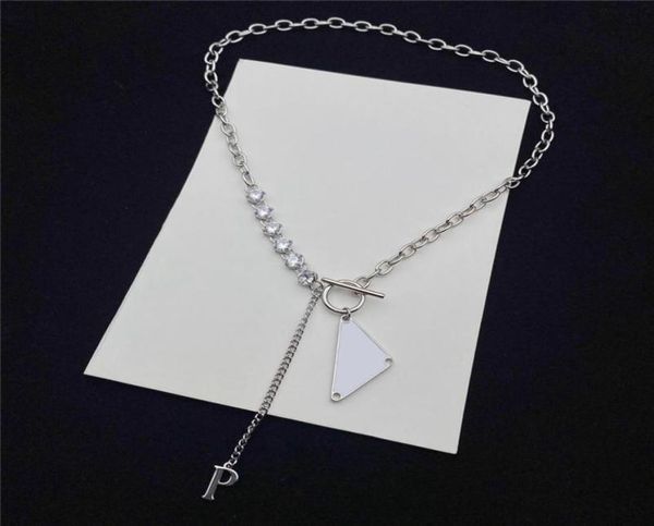 fashion enamel triangle pendant necklaces for women luxurys designers necklaces womens crystal link chains4841205, Silver
fashion enamel triangle pendant necklaces for women luxurys designers necklaces womens crystal link chains4841205, Silver
