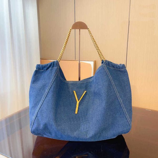 y letter vintage designer totes bag women shoulder leather luxurys handbag high capacity denim shopping bags 230615
y letter vintage designer totes bag women shoulder leather luxurys handbag high capacity denim shopping bags 230615