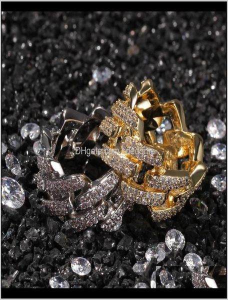 band drop delivery 2021 mens gold ring hip hop jewelry fashion blingbling iced out sier cuban rings ku4og7457951, Silver
band drop delivery 2021 mens gold ring hip hop jewelry fashion blingbling iced out sier cuban rings ku4og7457951, Silver