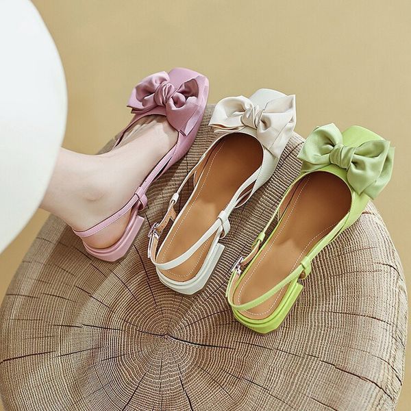 sandals bow baotou women shoes sweet square toe low heels sandals fashion elegant summer flat comforty solid color chaussure femme 230714, Black
sandals bow baotou women shoes sweet square toe low heels sandals fashion elegant summer flat comforty solid color chaussure femme 230714, Black