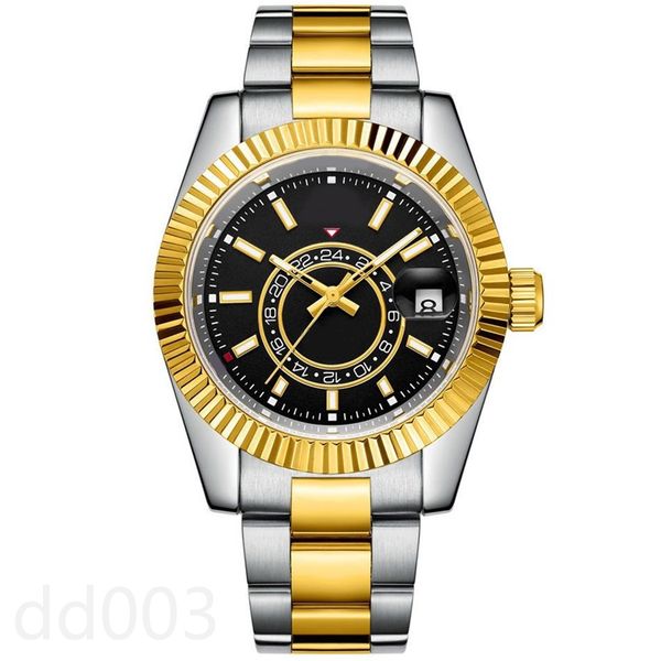 plated gold watch calendar mens designer watches 41mm 2836 movement stainless steel strap reloj sky dweller 326934 sapphire luxury watches m, Slivery;brown
plated gold watch calendar mens designer watches 41mm 2836 movement stainless steel strap reloj sky dweller 326934 sapphire luxury watches m, Slivery;brown