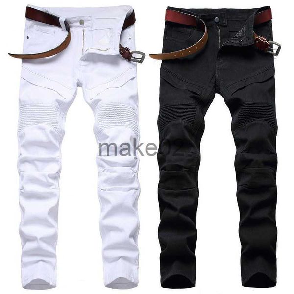 men's jeans mens motorbiker jeansclassic style whiteblack jeansslimfit casual jeansyouth fashion must x0714, Blue
men's jeans mens motorbiker jeansclassic style whiteblack jeansslimfit casual jeansyouth fashion must x0714, Blue