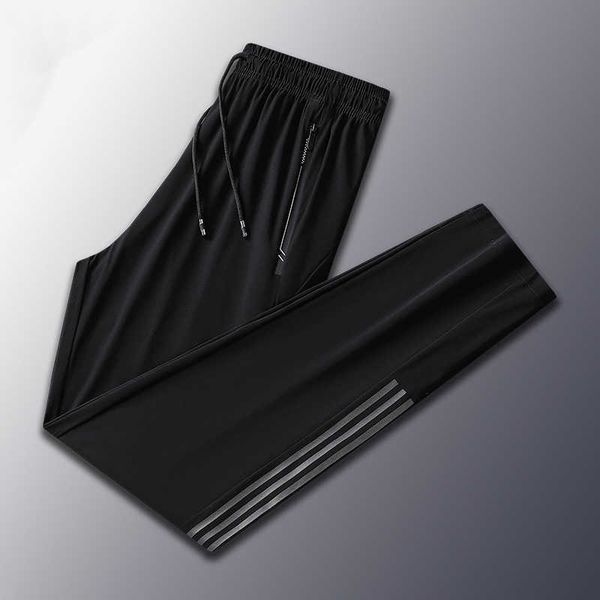 summer ice silk quick drying pants men's thin leggings loose size sports casual air conditioned pantsa4v6, Black
summer ice silk quick drying pants men's thin leggings loose size sports casual air conditioned pantsa4v6, Black