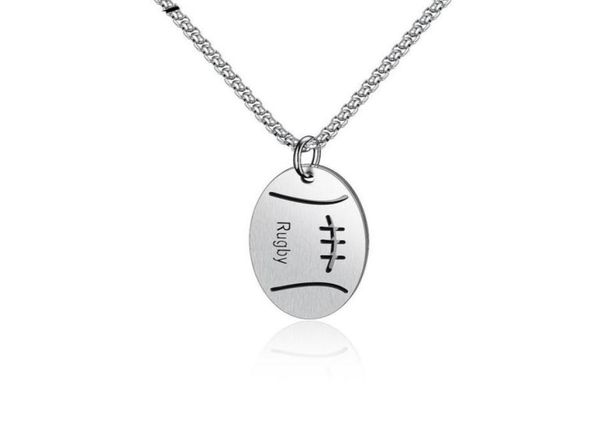 mens stainless steel rugby pendant necklaces jewelry fashion men sport hip hop design punk charm chain necklace for gifts1099254, Silver
mens stainless steel rugby pendant necklaces jewelry fashion men sport hip hop design punk charm chain necklace for gifts1099254, Silver