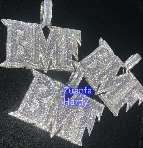 pass diamond tester vvs moissanite hip hop jewelry iced out pendant men silver custom letter pendant
pass diamond tester vvs moissanite hip hop jewelry iced out pendant men silver custom letter pendant